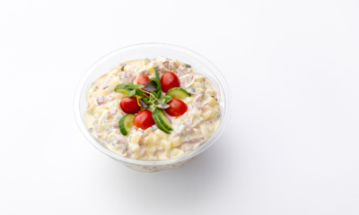 Hotell Tartu kohviku kartuli-singisalat - kodune salat Tartu kohvikus