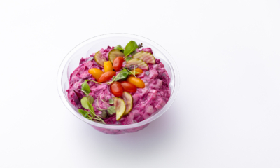 Hotell Tartu kohviku rosolje -traditsiooniline eesti salat kaasatellimiseks Tartus