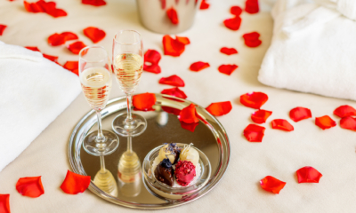 Romantilist meeleolu loov vahuvein ja trühvlid Tartu hotellis