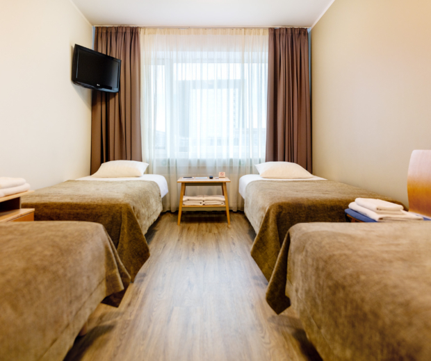 Hotell Tartu hostelituba nelja voodiga - soodne rühmamajutus Tartus