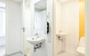 Hotell Tartu hosteli ühisvannituba - puhas hostelituba Tartus
